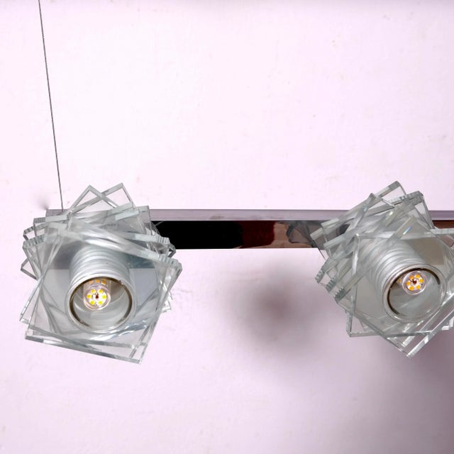 Otto x Otto 4-Light Pendant Lamp by Francesco Dei Rossi for De Majo, 1970s For Sale - Image 16 of 18