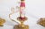 Metal Table Lamp and Candleholders in and Metal, Set of 3 For Sale - Image 7 of 10