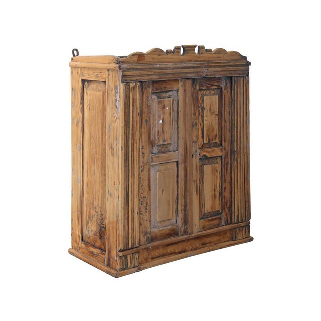 Fir Wall Unit, 1930s For Sale - Image 4 of 4