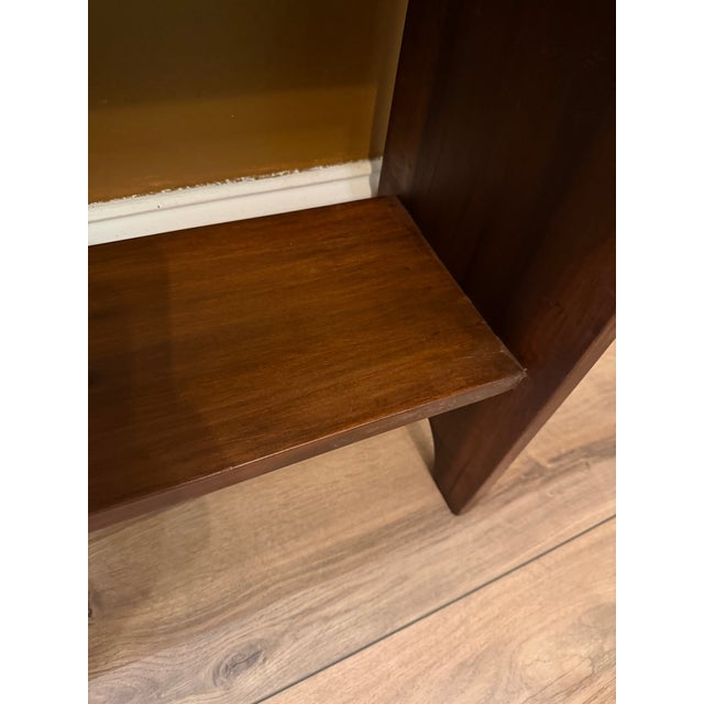 Antique Mission Oak Arts & Crafts 2-Tier Book Stand or Trough For Sale - Image 9 of 12