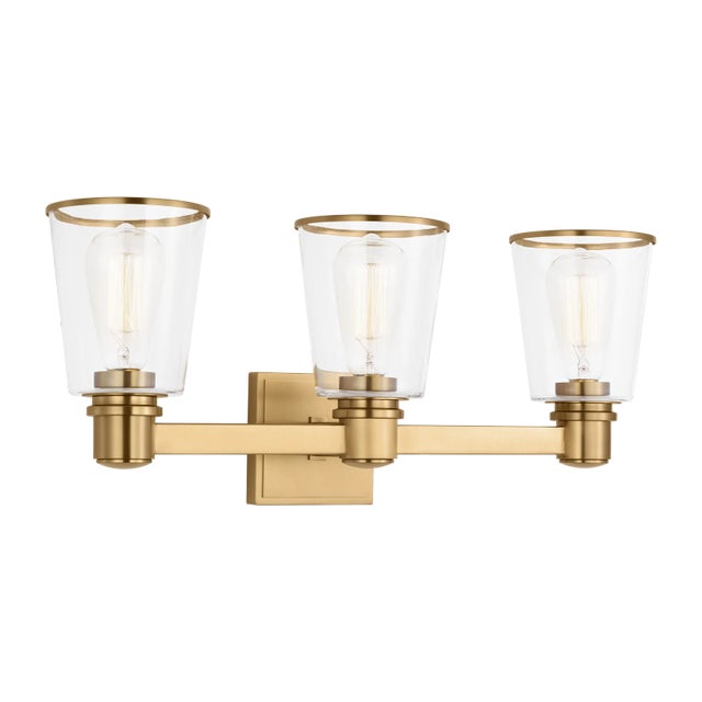 Sophisticated and modern with an industrial edge, the Alessa vanity series is crafted of steel with a Burnished Brass or...