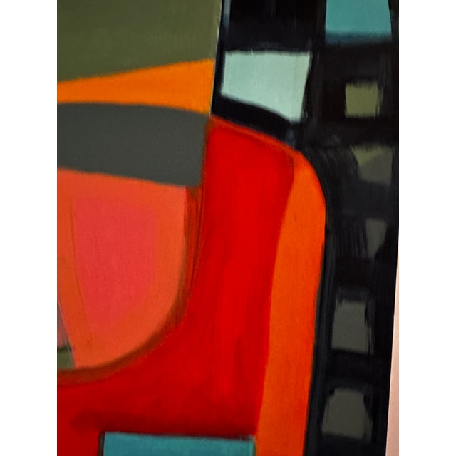 Framed Original Contemporary Abstract Art by Michael Sanchez For Sale - Image 4 of 9