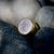 Vintage White Chalcedony Eagle Intaglio 14k Gold Signet Ring, Size 8.5 For Sale - Image 9 of 10