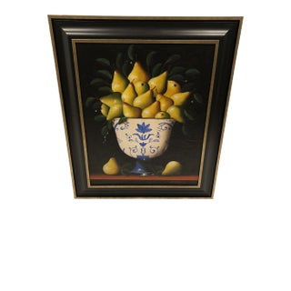 Original Still Life Painting of Pears For Sale