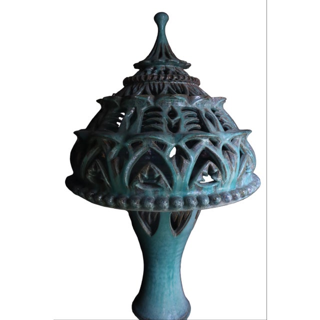 This rare, beautiful ceramic sculpture was made by local Oregon artist Joel Cottet (1948-2002). Cottet was commissioned by...