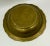 Solid BRASS 10.5 inch Serving Bowl, Heavy, Large Antique Surface is vintage, please see photos 2.7 pounds. 10.5x1.75"