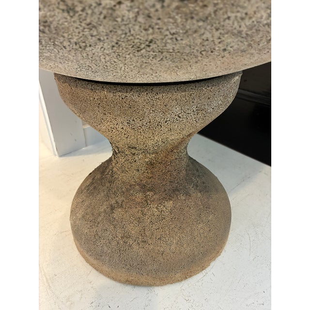 Stone Gray Mid 20th Century Pair of Unique Concrete Planters, France For Sale - Image 8 of 13