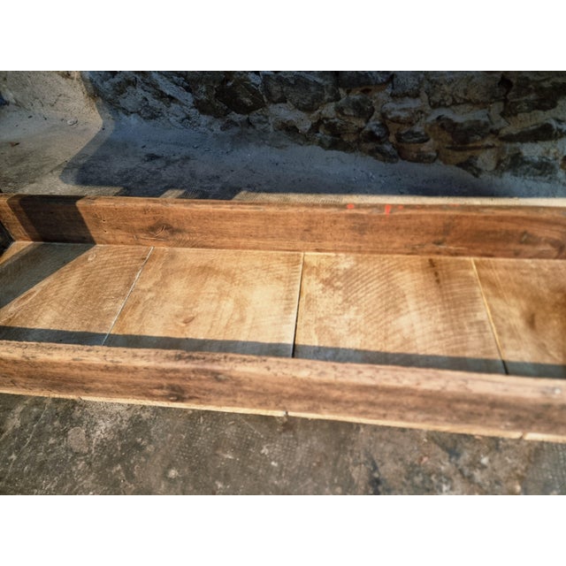 Antique French Carpenters Workbench in Oak and Beech, 1900s For Sale - Image 15 of 18