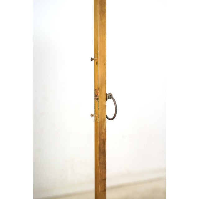 Vintage European Brass & Glass Vitrine Display Cabinet For Sale In New York - Image 6 of 12