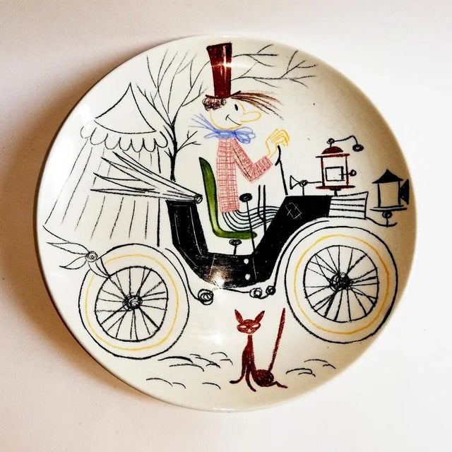1950s Mid-Century Italian Ceramic Tableware from Quadrifoglio, 1958 For Sale - Image 5 of 5