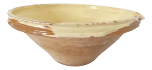 Large Vintage Terracotta Bowl
