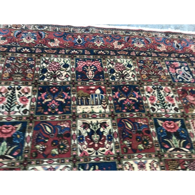 Large Vintage Charshotor Bakhtiar Rug, 1980s For Sale - Image 11 of 18