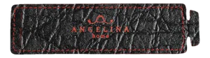 Mozambique Black Circle Tablemat from Angelina Home, Set of 4