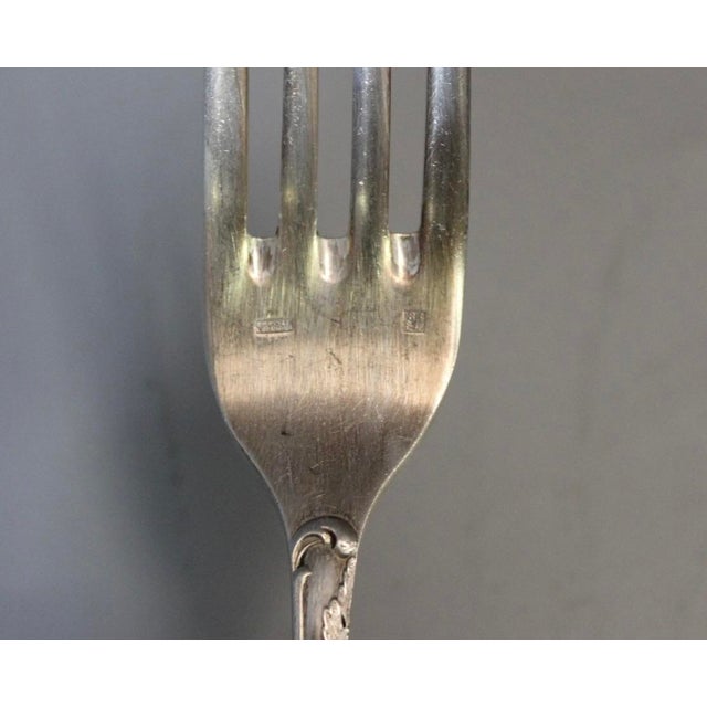 Louis XV Style Cutlery Service by François Frionnet, 1940s, Set of 84 For Sale - Image 15 of 17