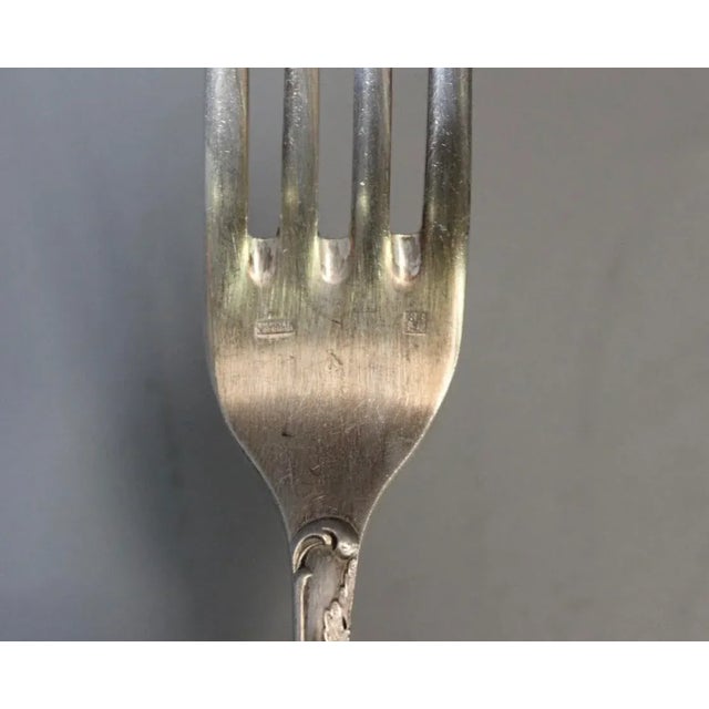 Louis XV Style Cutlery Service from François Frionnet, 1940s, Set of 84 For Sale - Image 15 of 17