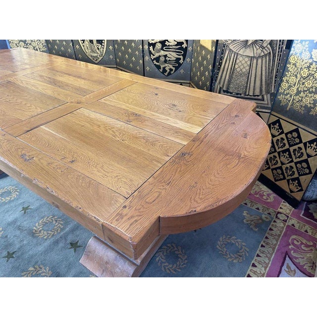 Monastery Table in Oak For Sale - Image 3 of 7
