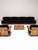 Pianura Modular Seating Group in Brown Mohair by Mario Bellini for Cassina, Italy, 1970s, Set of 7 For Sale - Image 17 of 18