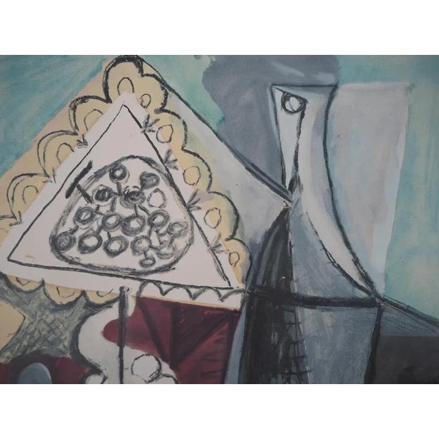 After Pablo Picasso, Table with Lemons, 1960, Lithograph For Sale - Image 4 of 8