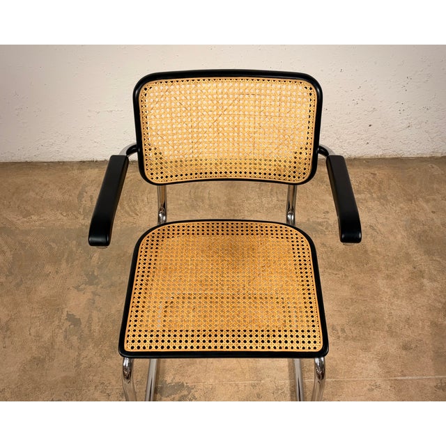 S64V Cantilever Armchair by Marcel Breuer for Thonet, Set of 3 For Sale - Image 12 of 14