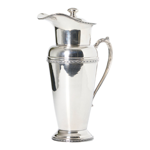 1940s Art Deco Silver Plated Cocktail Shaker