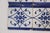 18th Century Set of Six Portuguese Tiles Blue Floral Pattern For Sale - Image 6 of 12