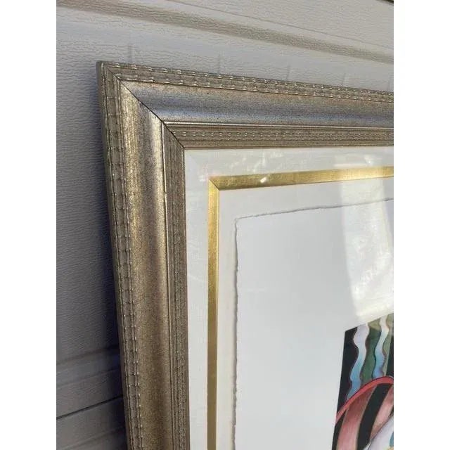 Plastic Late 20th Century “Cappucino” Large Abstract Wall Art For Sale - Image 7 of 10