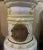 19th Century French Glazed Terracotta and Brass Wood-Burning Stove For Sale - Image 10 of 13