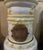19th Century French White and Yellow Terracotta and Brass Wood Burning Stove For Sale - Image 10 of 12