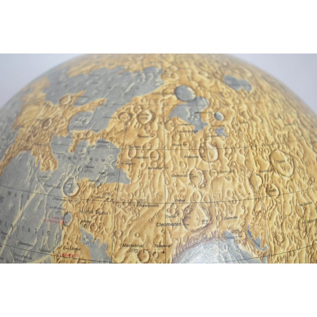 Moon Globe from Paul Räth, 1970s For Sale - Image 6 of 9