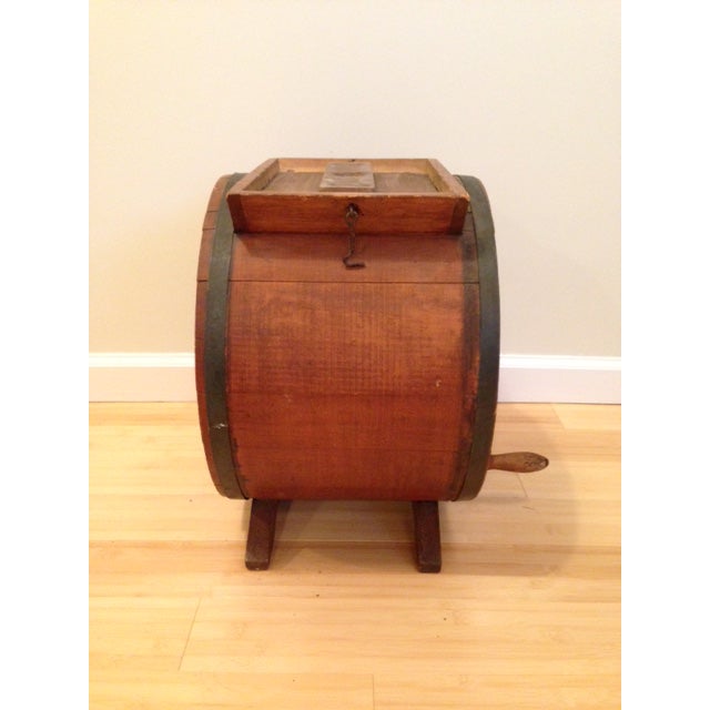 Antique Butter Churn With Optional Table Top Chairish
