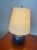 Textile Cobalt Blue Ceramic Bulb Table Lamp | Lotte and Gunnar Bostlund For Sale - Image 7 of 10