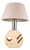 Travertine Table Lamp, Italy, 1970s For Sale