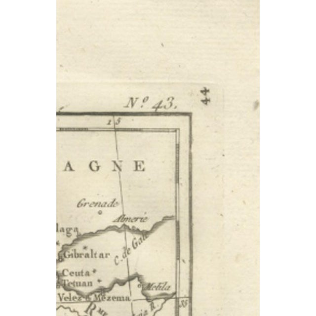 Paper Antique Map of West Africa, 1780 For Sale - Image 7 of 12
