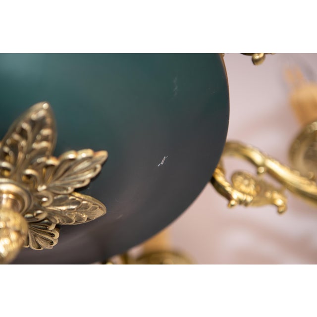 Empire Style Chandelier, France, 1930s For Sale - Image 12 of 14