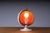 Orange Eyeball Eclisse Table Light by J. J. M. Hoogervorst for Anvia, 1960s For Sale - Image 8 of 16