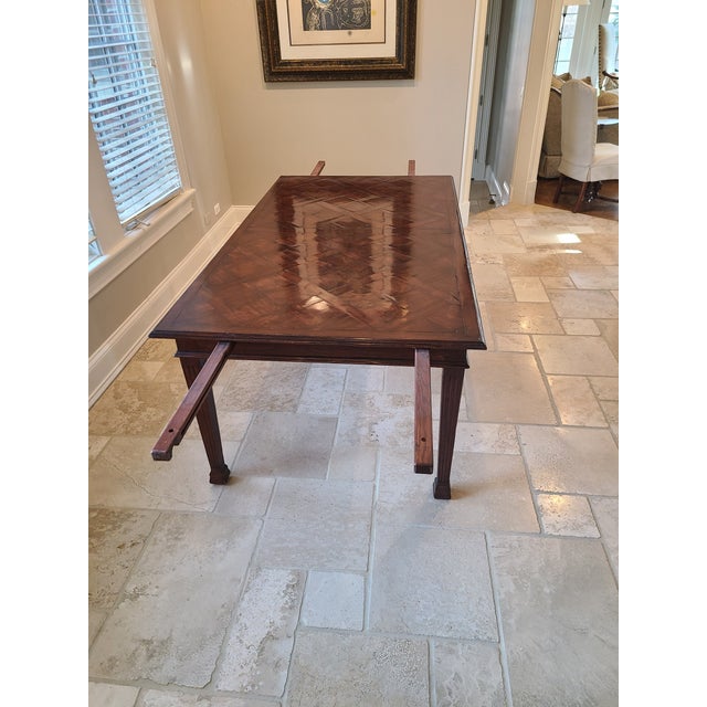 2000 - 2009 Attributed Guy Chaddock Rectangular Dining Table From the Melrose Collection For Sale - Image 5 of 5