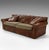 Ralph Lauren Ralph Lauren Leather and Plaid Sofa For Sale - Image 4 of 11