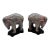 Magnificent Antique Chinese Porcelain Porcelain Flambe Glazed Elephants - Pair For Sale