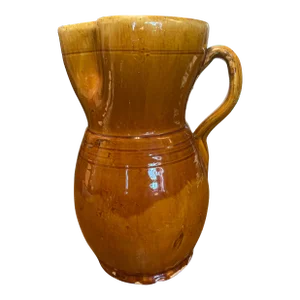 Handmade Vintage Pottery Jug or Pitcher