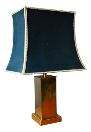 Large Regency Brass Table Lamp, 1960s