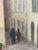 1980s Piran Slovenia Cityscape Painting by Ella Nilsson, C. 1988 For Sale - Image 5 of 13