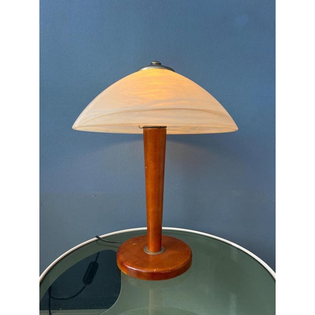 Postmodern Mushroom Table Lamp For Sale - Image 3 of 11