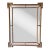 Vintage Hollywood Regency Giltwood Wall Mirror With Beveled Glass For Sale