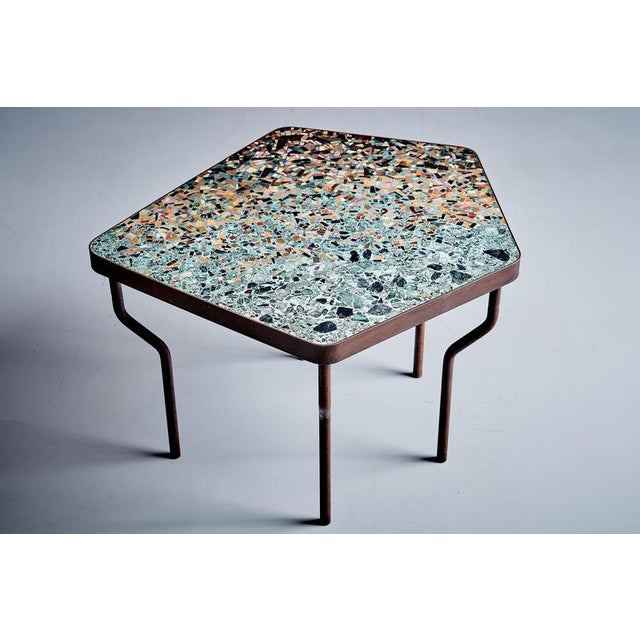 Hand-Crafted Terrazzo Coffee Table by Felix Muhrhofer For Sale - Image 11 of 14