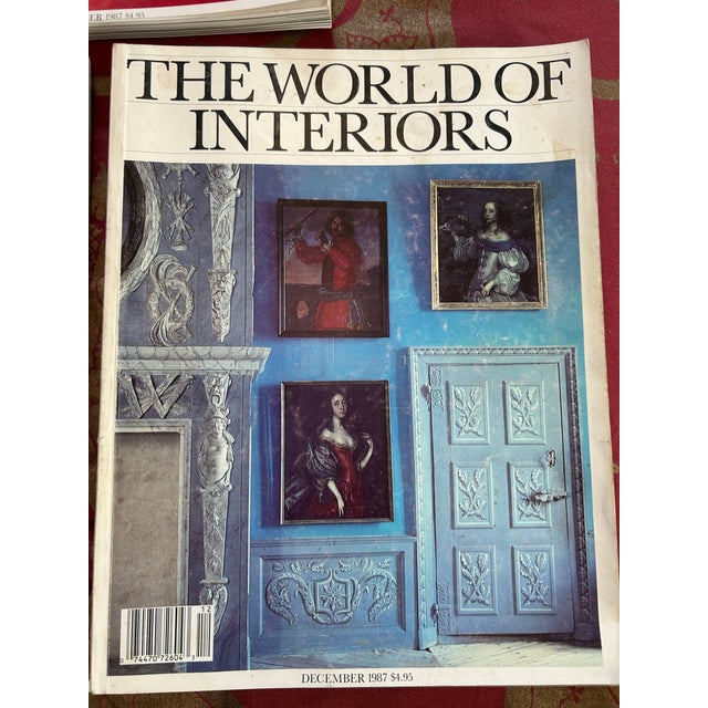 1980s Lot of 3 Vintage World of Interiors For Sale - Image 5 of 8