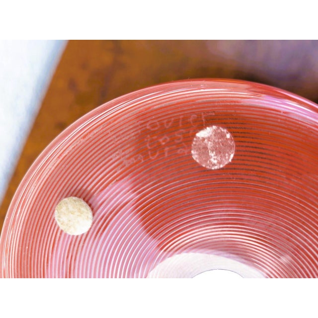 Glass Vase with Filigree from Barovier & Toso, 20th Century For Sale - Image 9 of 12