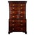 18th Century Mahogany Chest on Chest with Brass Handles For Sale - Image 11 of 11