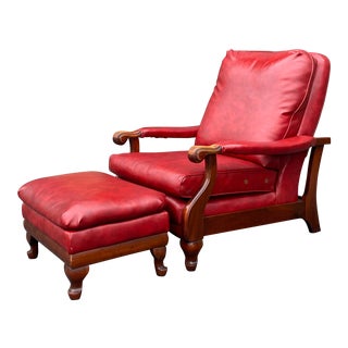 Streit Slumber Chair & Ottoman For Sale