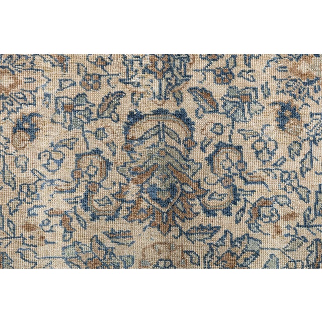 Authentic Persian Tabriz Handmade Wool Rug For Sale - Image 9 of 9