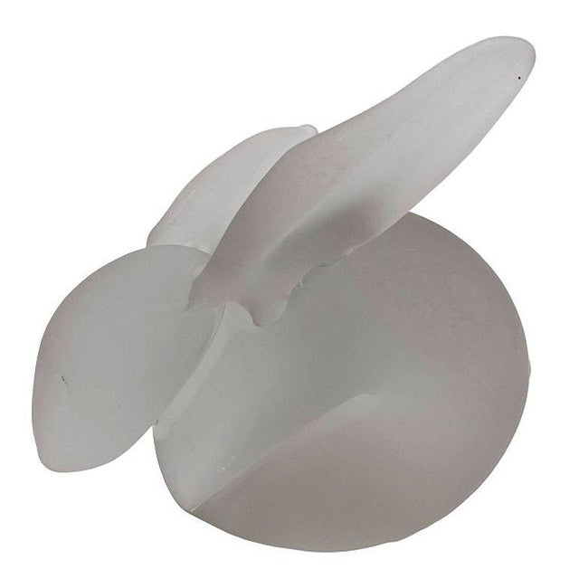 1970s Set of 11 Rare Modernist Glass & Lucite Bunny Rabbit Figural Collection For Sale - Image 17 of 18